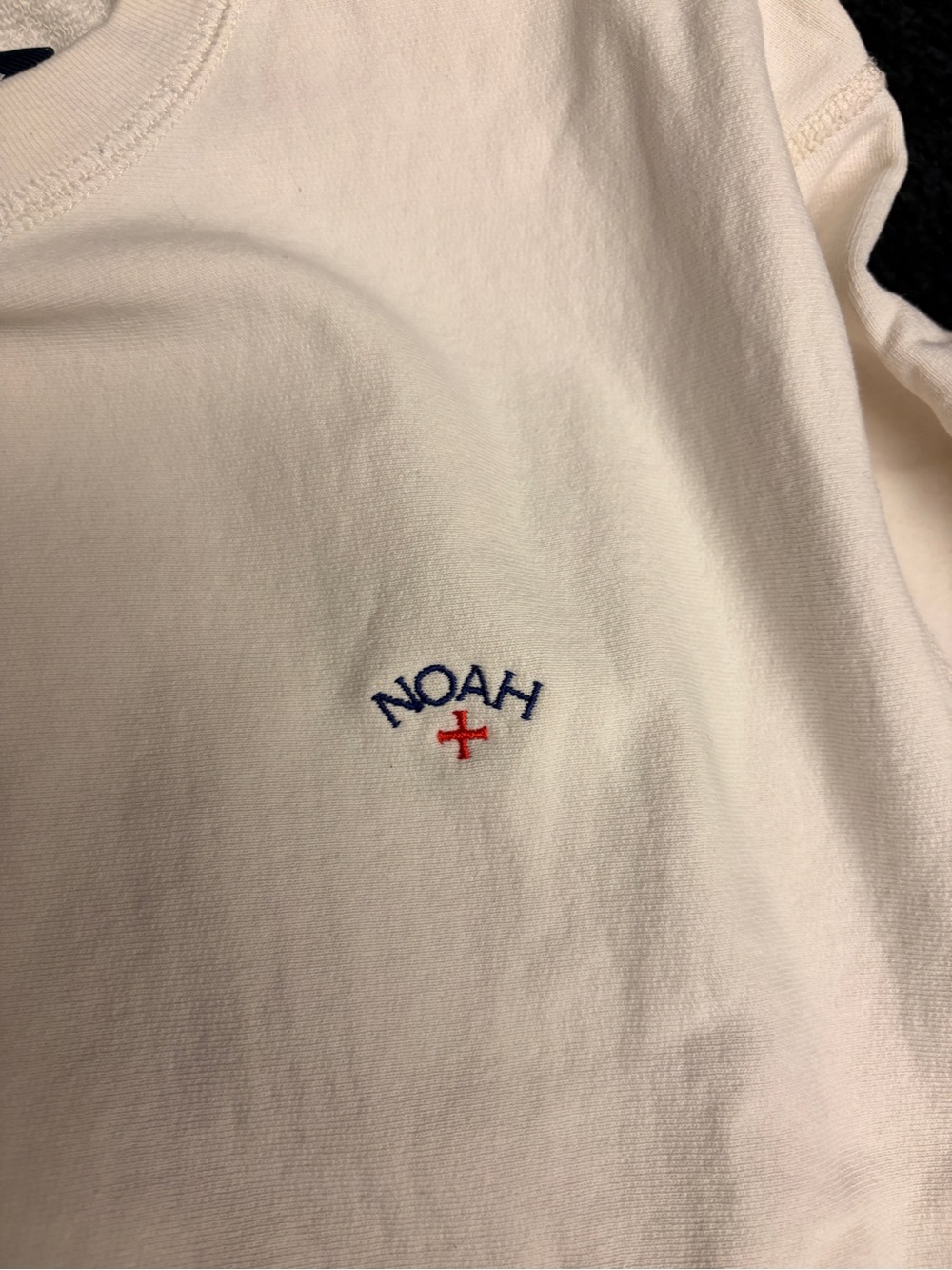 Noah Cream Crewneck Sweatshirt